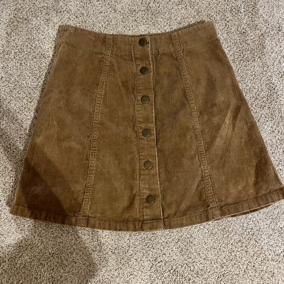 Corduroy Skirt - Picture 1 of 3